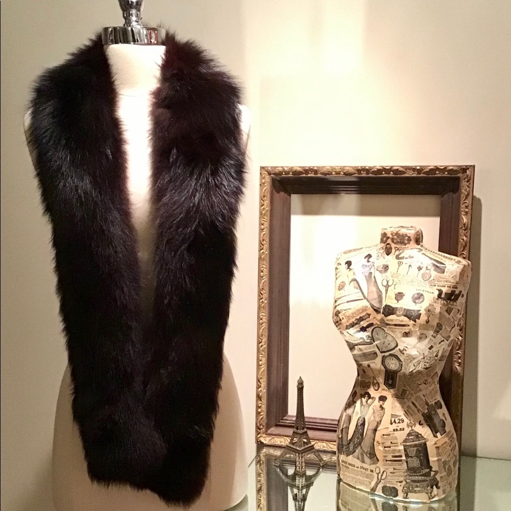 Mink scarf vintage